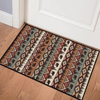 Rustic Cabin Wildlife Entrance 2x3 Rug,Bear Moose Deer Country,Farmhouse Door Mat Indoor Throw Rugs Small Entryway Rug Doormat Washable Non Slip Vintage Floor Carpets Mat for Front Door,Bedroom