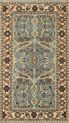Transitional Collection 5' 0'' X 2' 11'' Rug Rug, All-Over 100% Wool Carpet for Home Décor, Foyer and Hallway