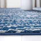 SAFAVIEH Area Rug 9x12 - Tulum Collection - Large - Navy & Ivory, Moroccan Boho Tribal Design, Non-Shedding & Easy to Clean, Ideal for Living Room, Bedroom, Dining Space (TUL272N)