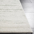 SAFAVIEH Area Rug 11x15 - Adirondack Collection - Large - Sage & Ivory, Modern Ombre Design, Non Shedding & Easy to Clean, Ideal for Living Room, Bedroom, Office, Dining Space (ADR113X)