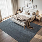 HQAYW 6x9 Large Area Rugs for Living Room Bedroom, Modern Thickened Memory Foam Soft Rug, Low Pile Minimalist Washable Non Slip Carpets for Kids Girls Boys Nursery Dorm Home Decor, Navy Blue