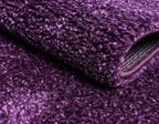 Unique Loom Solo Collection Area Rug - Calabasas (5' 3" x 7' 7" Rectangle, Violet)