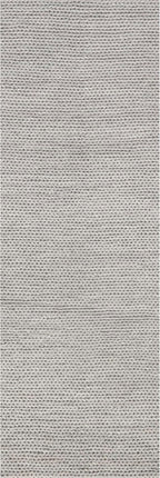 nuLOOM 2x6 Penelope Wool Braided Handmade Area Rug, Light Grey, Solid Rustic Farmhouse Style, For Bedroom, Living Room, Hallway, Entryway