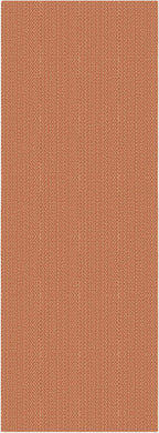 IOHOUZE Washable Runner Rug 2x6 Non Slip Runners for Hallways Entryway Runner Indoor, Kitchen Rugs Woven Cotton Floor Carpet for Kitchen Hall Entrance Bedroom, Rustic Orange