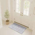 Fame Rugs Turkish Rug. Washable Vintage Oriental Antique Inspired Traditional Doormat Small Modern Area Rugs Luxury Entryway Entry Bedroom Bathroom Kitchen (411CC, 2' x 3')