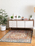 Unique Loom Isabella Collection Area Rug - Adjani (7' 10" Square, Multi/ Beige)
