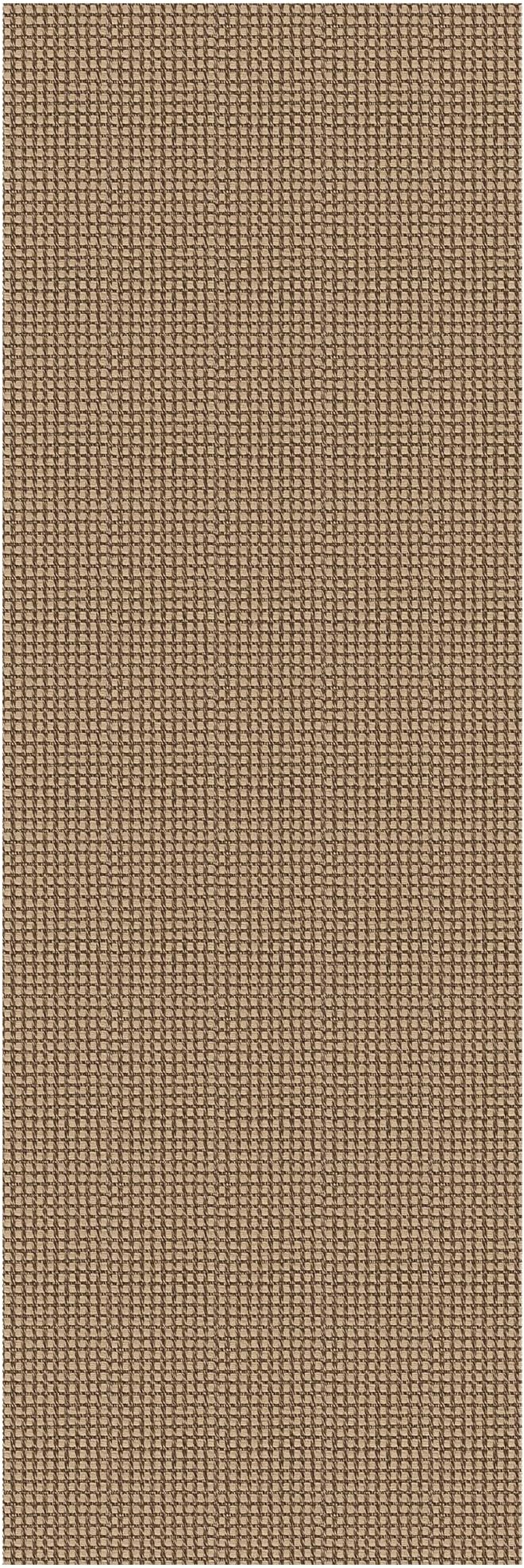 Braided Runner Rug 2x7 Ft Washable Runners for Hallways Non Slip Kitchen Runner Rug Cotton Entryway Runner Indoor, Woven Floor Carpet for Hall Kitchen Bedroom, Orange/Tan/Brown
