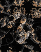 Unique Loom Sialk Hill Collection Area Rug - Washington (2' 2" x 8' 2" Runner Black/Gray)