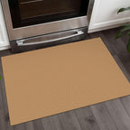 Small Braided Rugs 2x3 Ft Area Rugs for Entryway Boho Washable Rug Throw Rugs with Rubber Backing Cotton Woven Door Mat Indoor Entrance Front Door Rugs for Foyer Bathroom Kitchen, Warm Tan