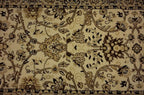 Unique Loom Sialk Hill Collection Area Rug - Washington (2' 11" x 16' 5" Runner Ivory/Black)