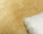 Unique Loom Solo Collection Area Rug - Calabasas (7' 10" Round, Yellow)