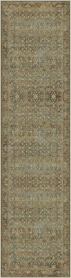 Runner Rug 2x8 Brown Hallway Washable Kitchen Vintage Carpet Non Slip Long Indoor Bedroom Retro Traditional Accent Throw Rug for Bathroom Office Entryway Laundry Dining