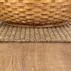 CAMILSON Easy Jute Rug 6x9, Indoor Outdoor Natural Color Farmhouse Area Rugs for Living Room Patio and Kitchen Rug, Solid Boho Woven Design, Easy-Cleaning, Washable Outside Carpet Alfombras (6 x 9)