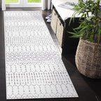 Lahome Moroccan Washable Runner Rug 2x6, Stain Resistant Non-Slip Kitchen Rug Runner, Ultra-Thin Geometric Print Distressed Floor Carpet for Hallways Entryway Laundry Bedroom