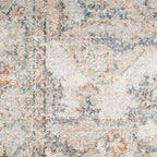 Nourison Home Astra Machine Washable Grey Multicolor 2'2" x 8' Area Rug - Easy Clean, Non Shedding, Bed Room, Living Room, Dining Room, Kitchen (8' Runner)