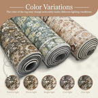 6x9 Washable Rug Vintage Fade Resistant Boho Distressed Non-Slip Indoor Large Carpet Low Pile Lightweight & High-Traffic Safe for Bedroom, Dorm, Playroom - Farmhouse Decor