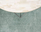Unique Loom Solo Collection Area Rug - Calabasas (2' 2" x 6' 7" Runner, Light Blue)