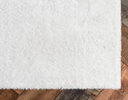 Unique Loom Solo Collection Area Rug - Calabasas (2' 2" x 3' 1" Rectangle, Snow White)