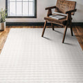 CAMILSON Modern White Non Slip Rug 3x5 Ultra Soft High Pile Area Rugs Non Skid Rubber Backing Durable & Easy to Clean Carpet for Living Room Bedroom Kids Room Indoor Use (3 x 5 White)