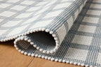 Loloi Magnolia Home by Joanna Gaines Ryder Collection RYD-02 Blue/Ivory 9'-3" x 13' Area Rug