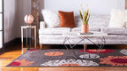 Unique Loom Outdoor Modern Collection Area Rug - Chicago (4' 1" x 6' 1" Rectangle, Brown/ Orange)