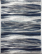 Keen Home Design Area Rugs - 9x12 Non-Shedding, Abstract Rugs for Kitchen, Living Room, Bedroom, Dining Room, Entryway - Size: 9'2" x 11'11", Multi