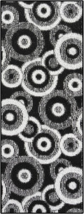 29 ft Extra Long Black Hallway Runner Rug | Non-Slip & Machine Washable | Custom Cut to Size 2'3" x 29' (Runner) | REMNAZ