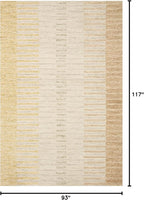 Loloi Chris Loves Julia Chris Collection CHR-01 Dove/Santa Fe 7'-9'' x 9'-9'', .50" Pile Height, Area Rug