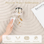 Pauwer 3x5 Washable Area Rugs for Living Room Modern Beige Solid Color Soft Fluffy Rugs for Bedroom Non Slip Boho Accent Indoor Mat Floor Carpet Cover for Kids Room Dining Room Kitchen Office, Beige