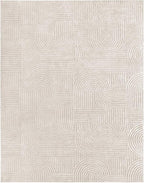 Pauwer 8x10 Washable Area Rugs for Living Room Modern Beige Solid Color Soft Fluffy Rugs for Bedroom Non Slip Boho Accent Indoor Mat Floor Carpet Cover for Kids Room Dining Room Kitchen Office
