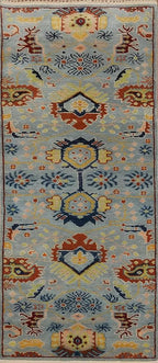 Transitional Collection 7' 10'' X 2' 9'' Runner Rug Rug, All-Over 100% Wool Carpet for Home Décor, Foyer and Hallway