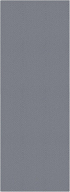 2x5 Ft Runner Rug Washable Runners for Hallways Kitchen Runner Rug with Rubber Backing Cotton Entryway Runner Indoor, Woven Floor Carpet for Hall Kitchen Bedroom, Grey