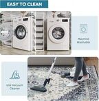 Dripex Kitchen Runner Rug-2x6 Washable Distressed Hallway Runner Oriental Medallion Carpet Non-Slip Non-Shedding Laundry Mat Foldable Thin Entry Throw Area Rug for Living Room Bedroom