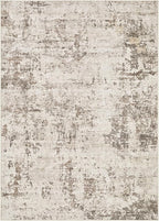 9x12 Area Rug Living Room Rugs - Washable Neutral Modern Abstract Soft Thin Large Rug Indoor Floor No Slip Rug Carpet for Bedroom Under Dining Table Home Office Decor - Dark Brown
