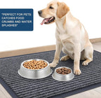 OLANLY Front Door Mat Indoor Outdoor Entrance, Waterproof Heavy Duty Doormat, Fade Resistant, Low Profile, Easy Clean Patio Porch Welcome Floor Mats for Entry, 47x32, Grey