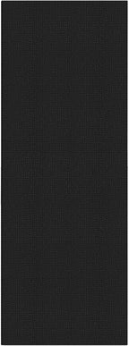 IOHOUZE Washable Runner Rug 2x5 Non Slip Runners for Hallways Entryway Runner Indoor, Kitchen Throw Rug Woven Cotton Floor Carpet for Hall Entrance Bedroom, Black/Grey