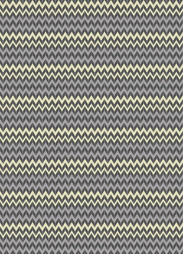 Modern Geometric Chevron Rug Industrial Wave Pattern in Layered Tones Minimalist Washable Non-Slip Area Carpet for Living Room Dining Room Bedroom Office Playroom Indoor Thin Mat 8x12 Grey