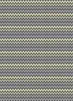 Modern Geometric Chevron Rug Industrial Wave Pattern in Layered Tones Minimalist Washable Non-Slip Area Carpet for Living Room Dining Room Bedroom Office Playroom Indoor Thin Mat 4x6 Grey
