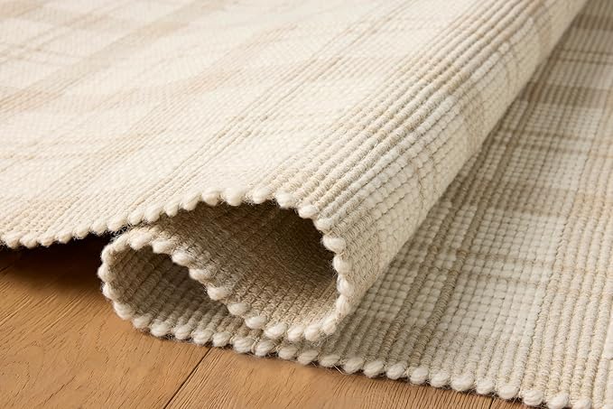Loloi Magnolia Home by Joanna Gaines Ryder Collection RYD-01 Beige/Ivory 8'-6" x 11'-6" Area Rug