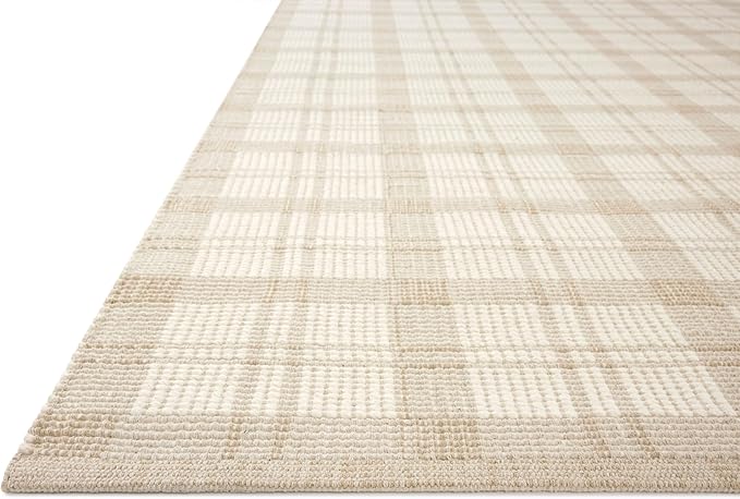 Loloi Magnolia Home by Joanna Gaines Ryder Collection RYD-01 Beige/Ivory 9'-3" x 13' Area Rug