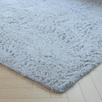 duduta Grey Soft Fluffy Rug 4x6 ft, Shag Fuzzy Plush Rectangle Carpet for Bedroom Nursery Living Room Home Decor