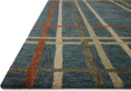 Loloi Magnolia Home by Joanna Gaines Waylon Collection WAY-01 Denim/Multi 9'-3" x 13' Area Rug