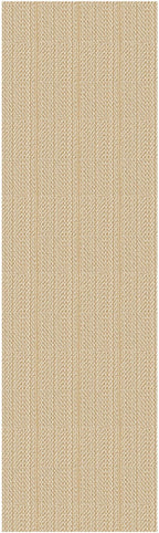 IOHOUZE Washable Runner Rug 2x10 Non Slip Rubber Backed Long Hallway Runner Entryway Runner Indoor, Kitchen Rugs Woven Cotton Floor Carpet for Hall Entrance, Warm Beige/Orange/Apricot