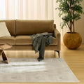 Nourison Home Nordic Ivory Beige 4' x 6' Area Rug - Easy Clean, Non Shedding, Bed Room, Living Room, Dining Room, Kitchen (4' x 6')