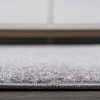 JONATHAN Y Haze Solid Low-Pile Gray Indoor Area Rug 10x14, Coastal,Bohemian,Minimalist,Classic, Easy-Cleaning for Living Room,Bedroom,Kitchen,Pet Friendly,Non-Shedding (SEU100A-14)