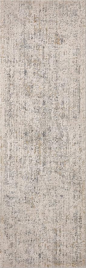 Loloi Amber Lewis Alie Collection ALE-02 Sand/Sky 5'-3'' x 7'-9'', .13'' Pile Height, Area Rug