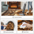 Peacock Rugs for Bedroom - 2x3 Rug, European Style Area Rugs for Living Room, Peacock Decor Carpet, Gold Peafowl Washable Area Mat, Luxury Carpet - Peafowl Home Decor & Gifts