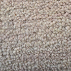 Rugsotic Carpets Hand Knotted Loom Wool ECO-Friendly Area Rugs - 2'6"x8', Runner, Beige Color, Solid Plain Design, High Pile Thick Handmade Anti Skid Area Rugs for Living Room, Bed Room (L00111)