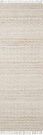Loloi Angela Rose Rivers Collection RIV-03 Sand/Ivory 3'-6" x 5'-6" Reversible Accent Rug