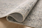Loloi Amber Lewis Alie Collection ALE-01 Stone/Mist 2'-7'' x 10'-0'', .13'' Pile Height, Runner Rug